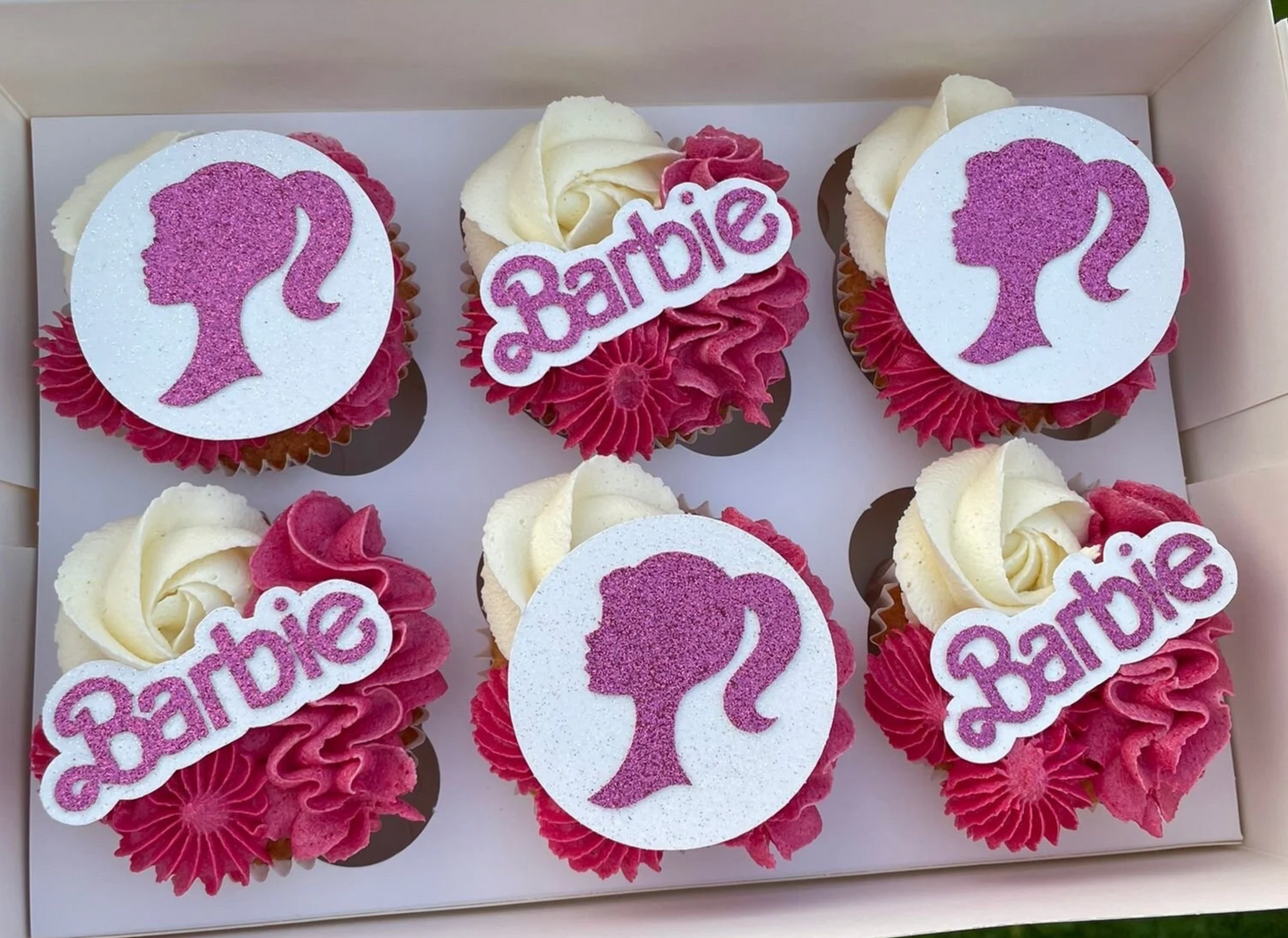 Barbie Cupcake Toppers - Pack of 6