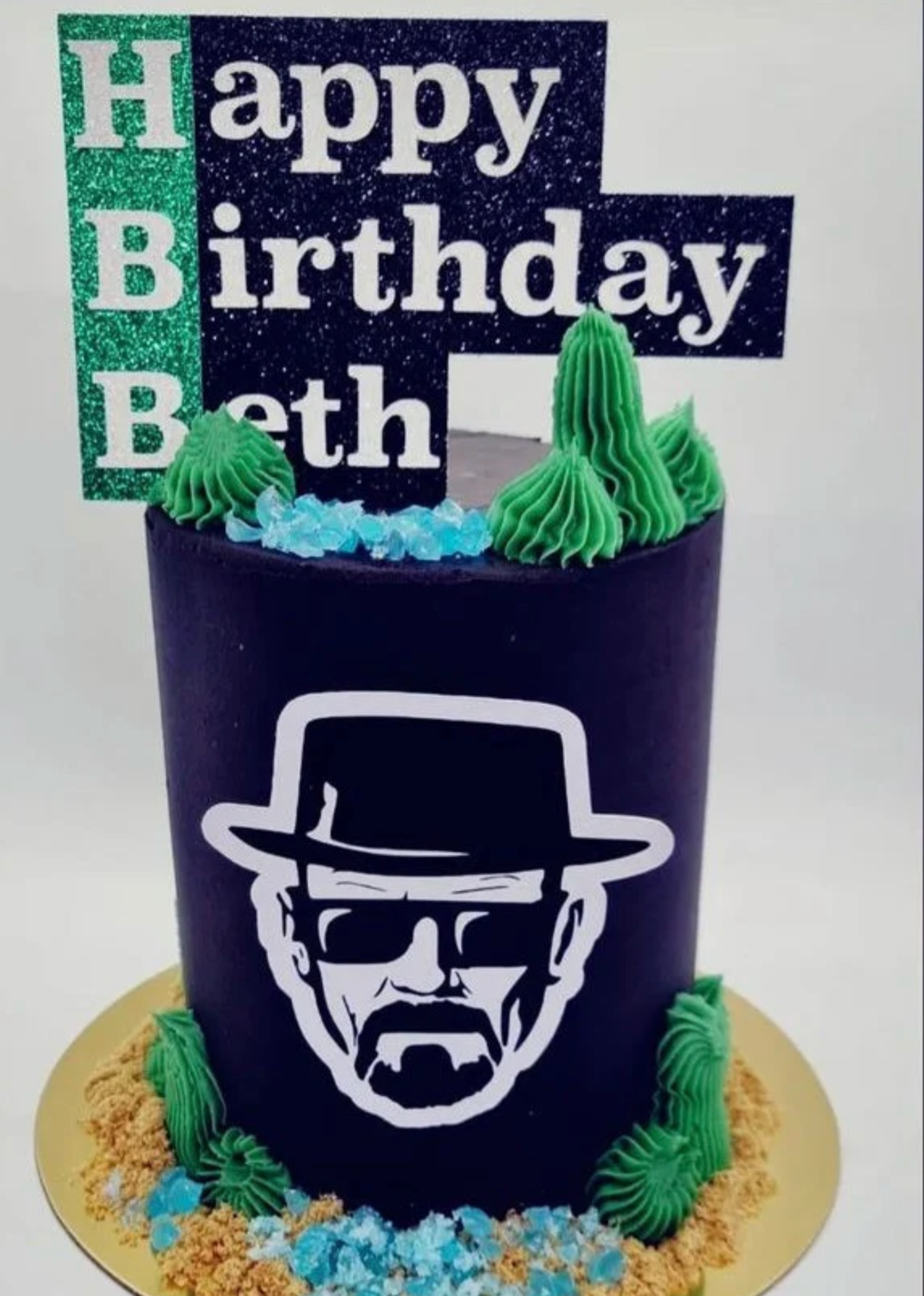 Breaking Bad Themed Cake Topper Bundle