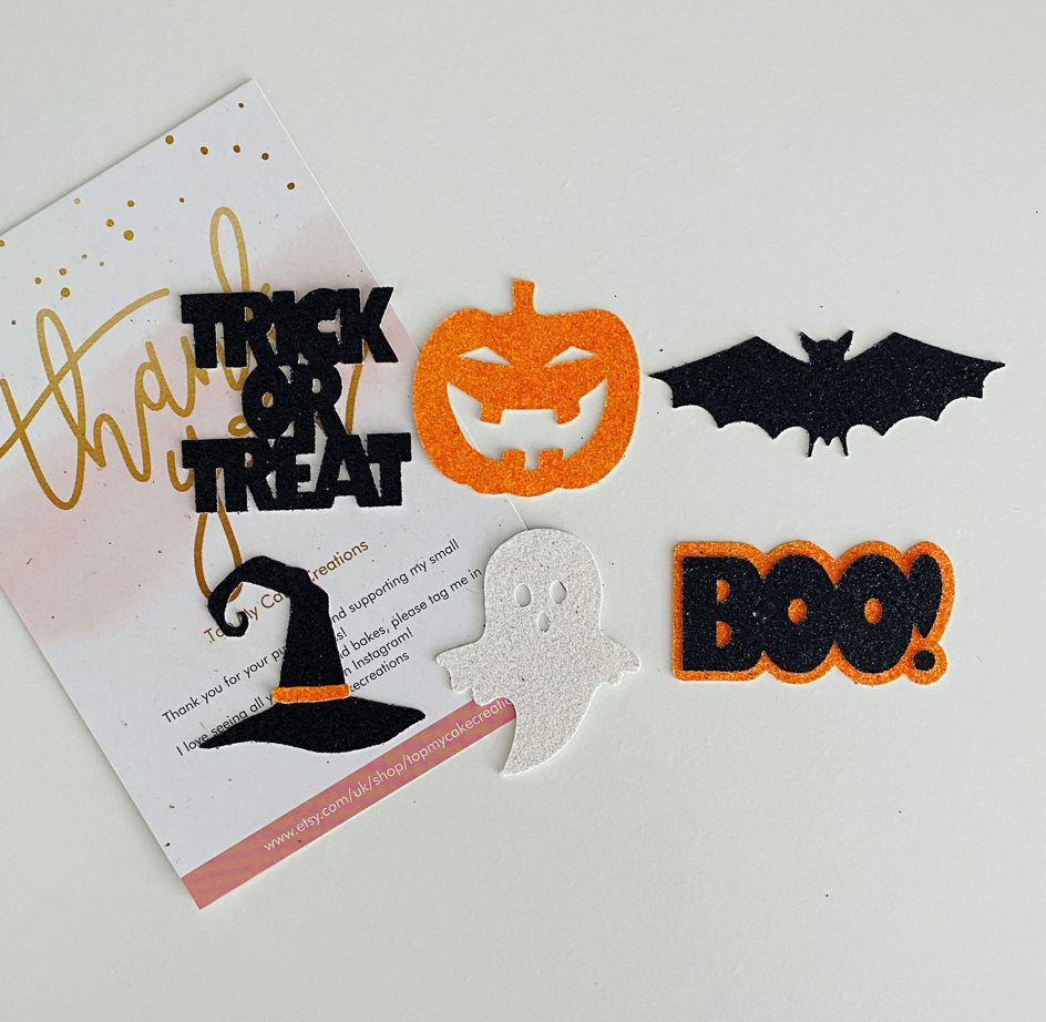 Halloween Cupcake Toppers - Pack of 6