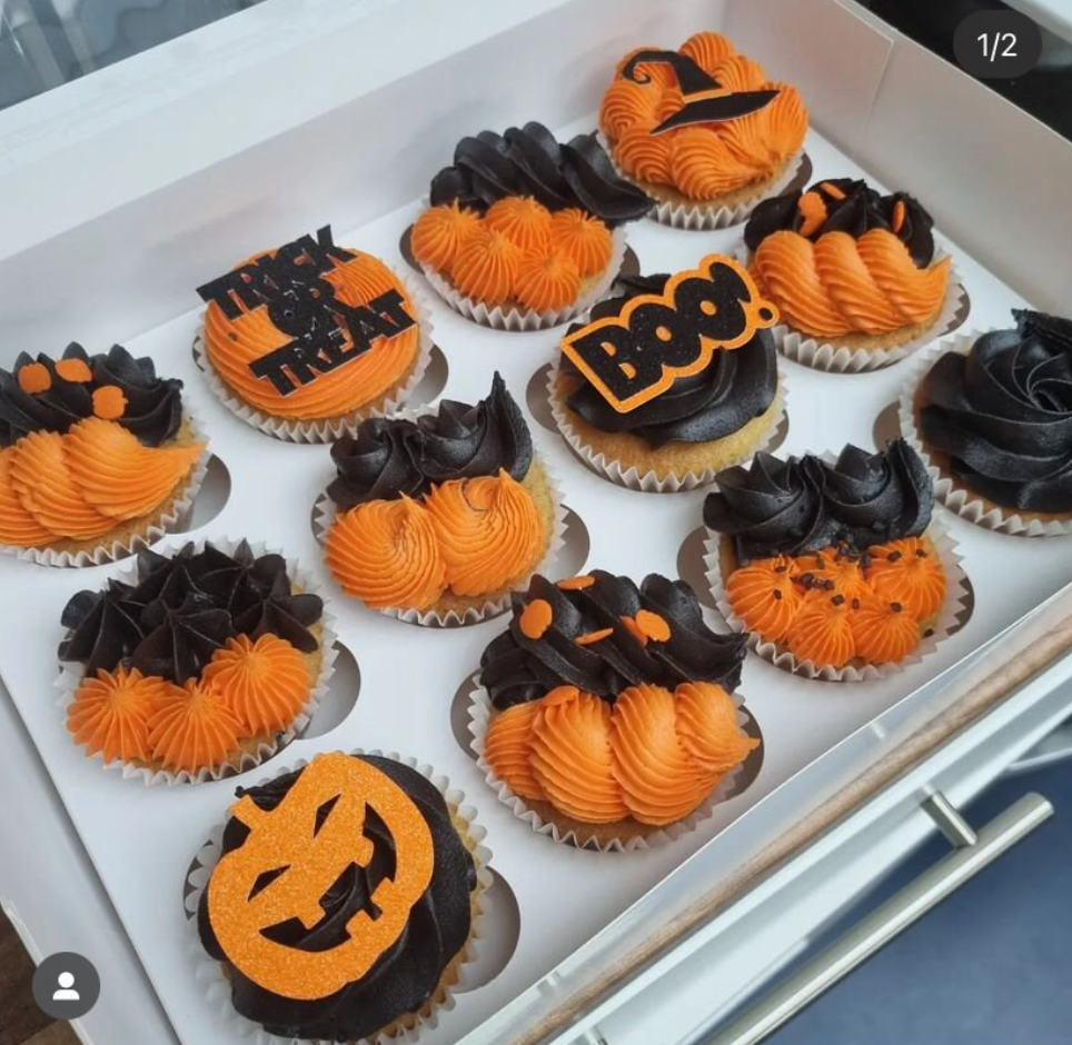 Halloween Cupcake Toppers - Pack of 6
