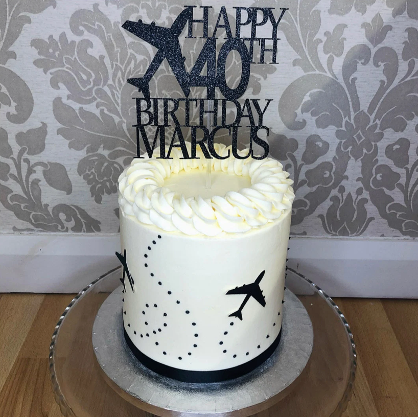 Plane Cake Topper