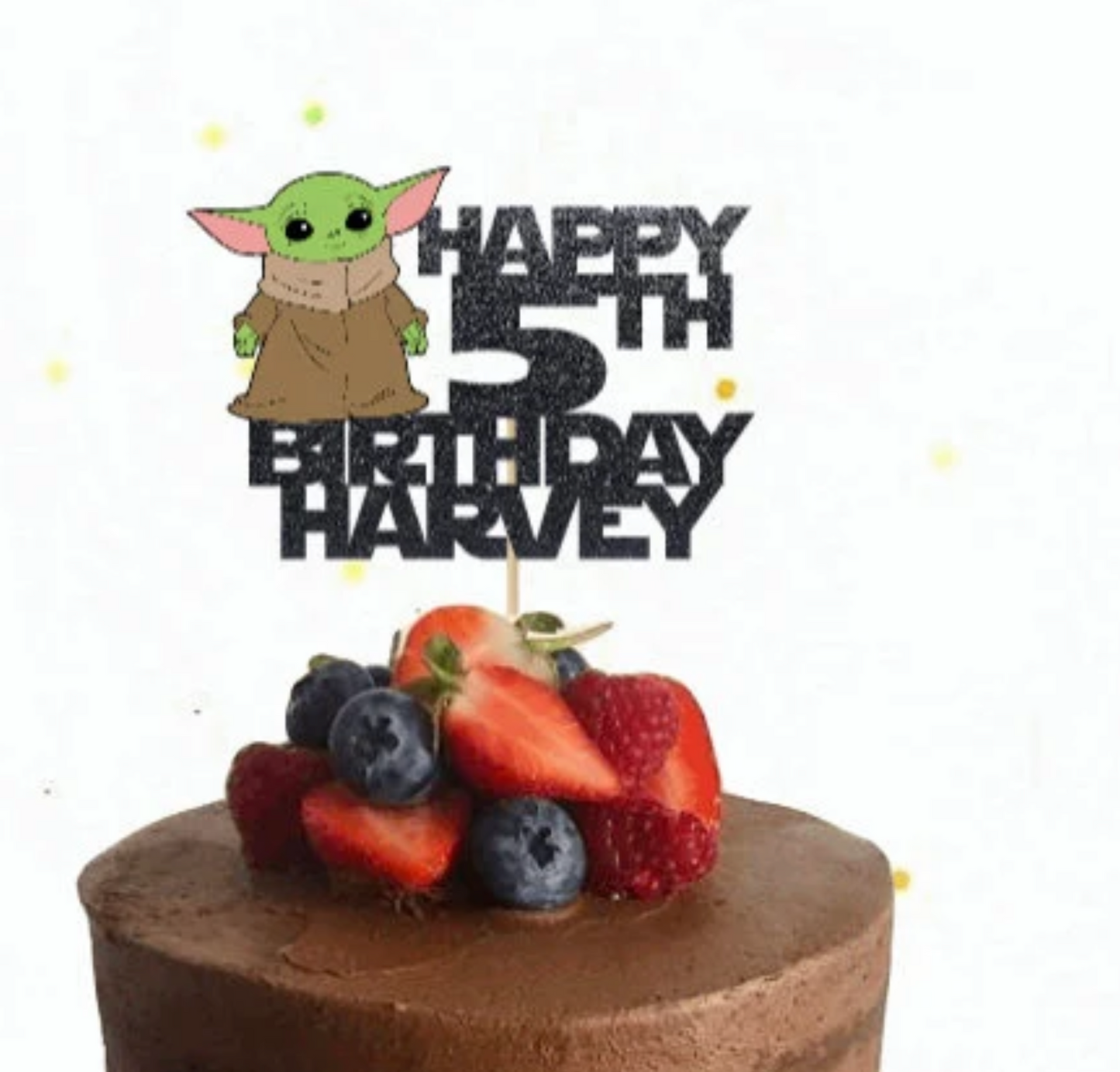 Yoda Cake Topper