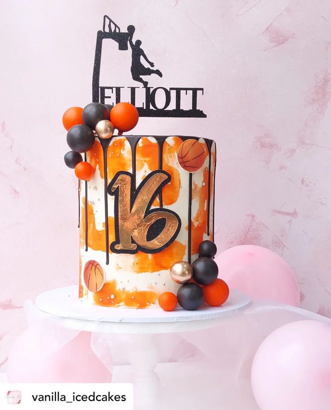 Basketball Cake Topper Bundle