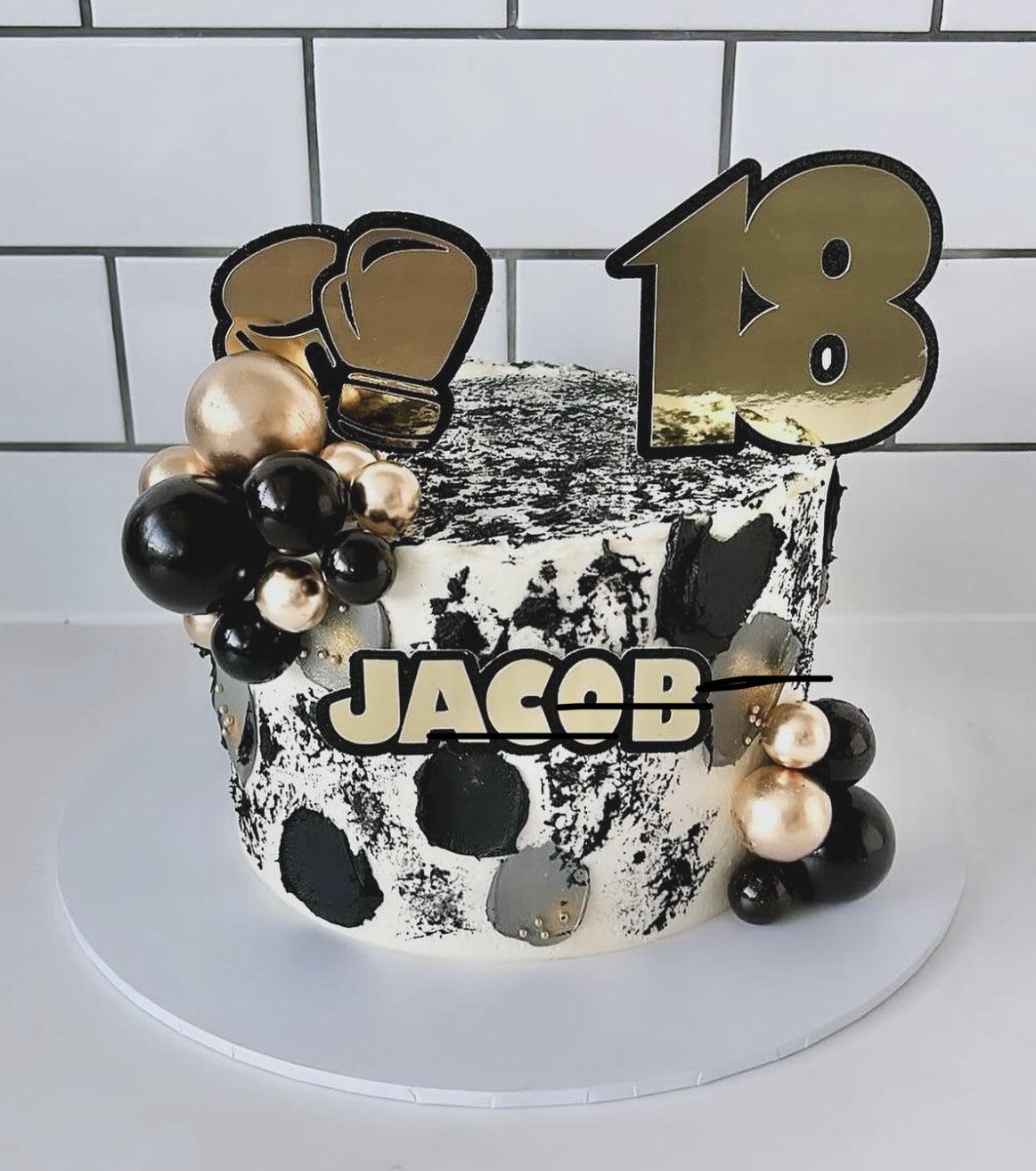 Boxing Themed Cake Topper Bundle