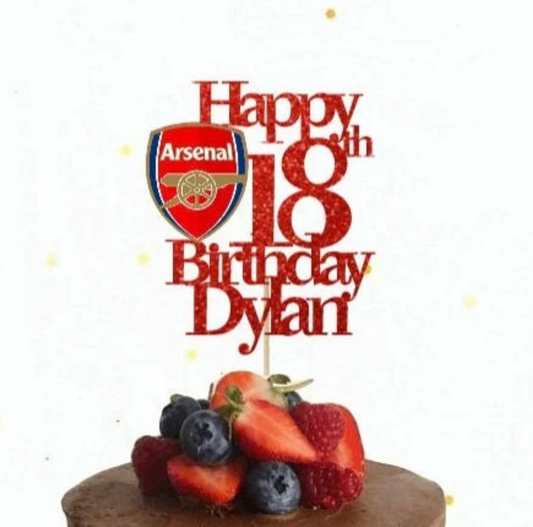 Arsenal FC Cake Topper [Unofficial]