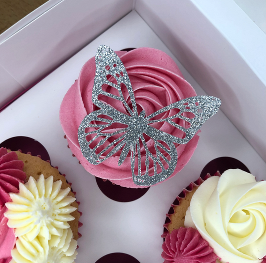 Butterfly Cupcake Toppers - Pack of 6