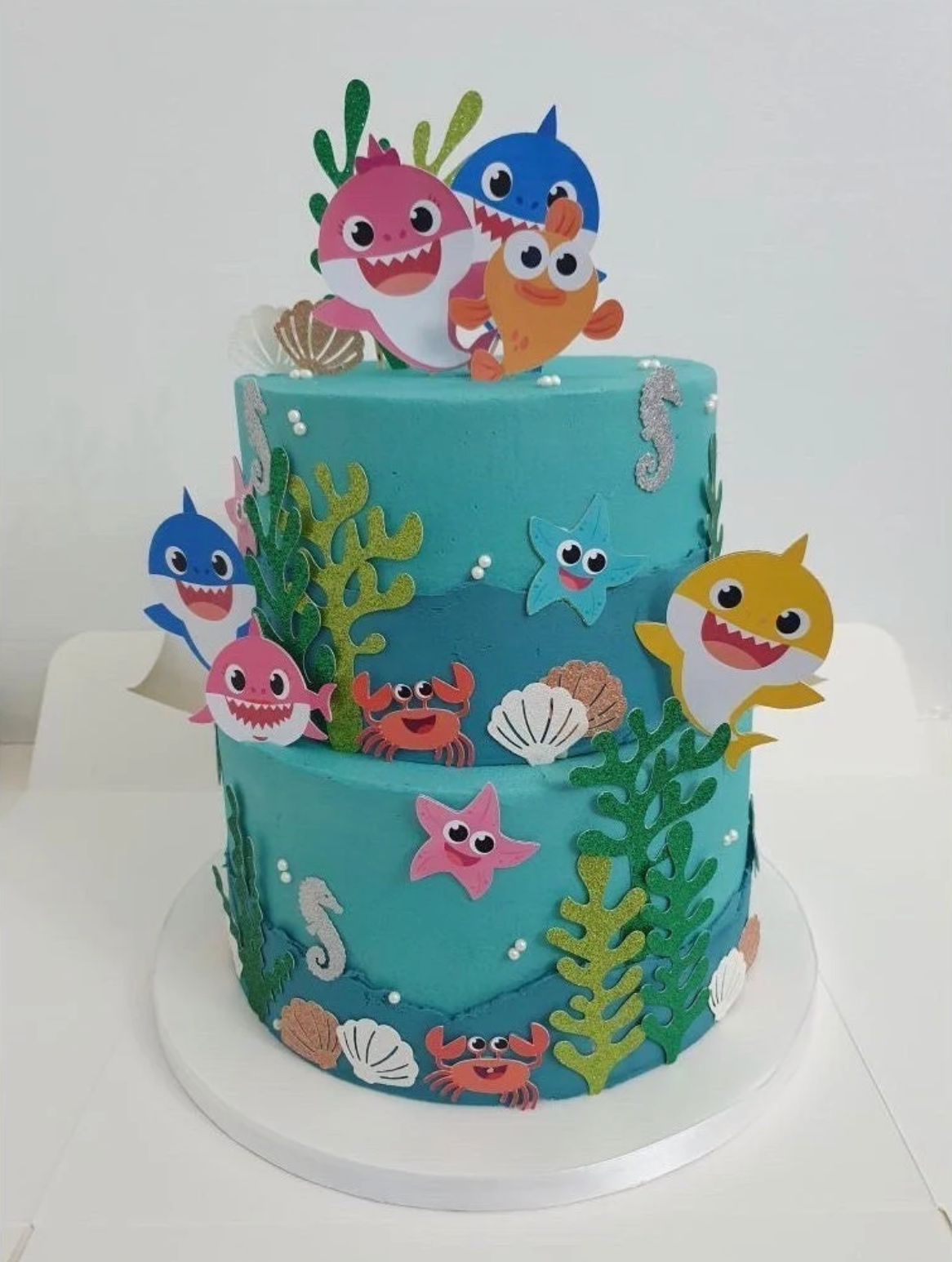 Baby Shark Cake Topper Bundle
