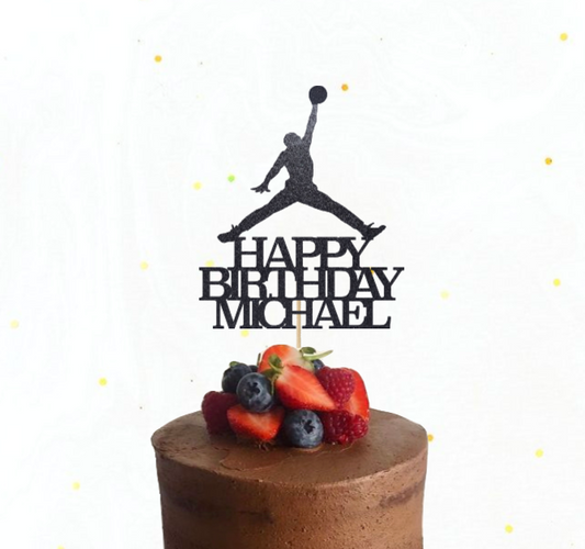 Basketball Cake Topper
