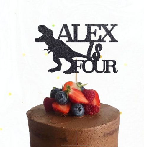 Dinosaur Cake Topper