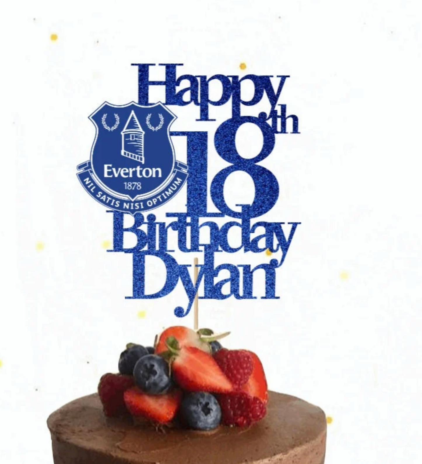 Everton FC Cake Topper [Unofficial]
