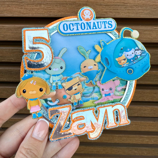 Octonauts 3D Cake Topper