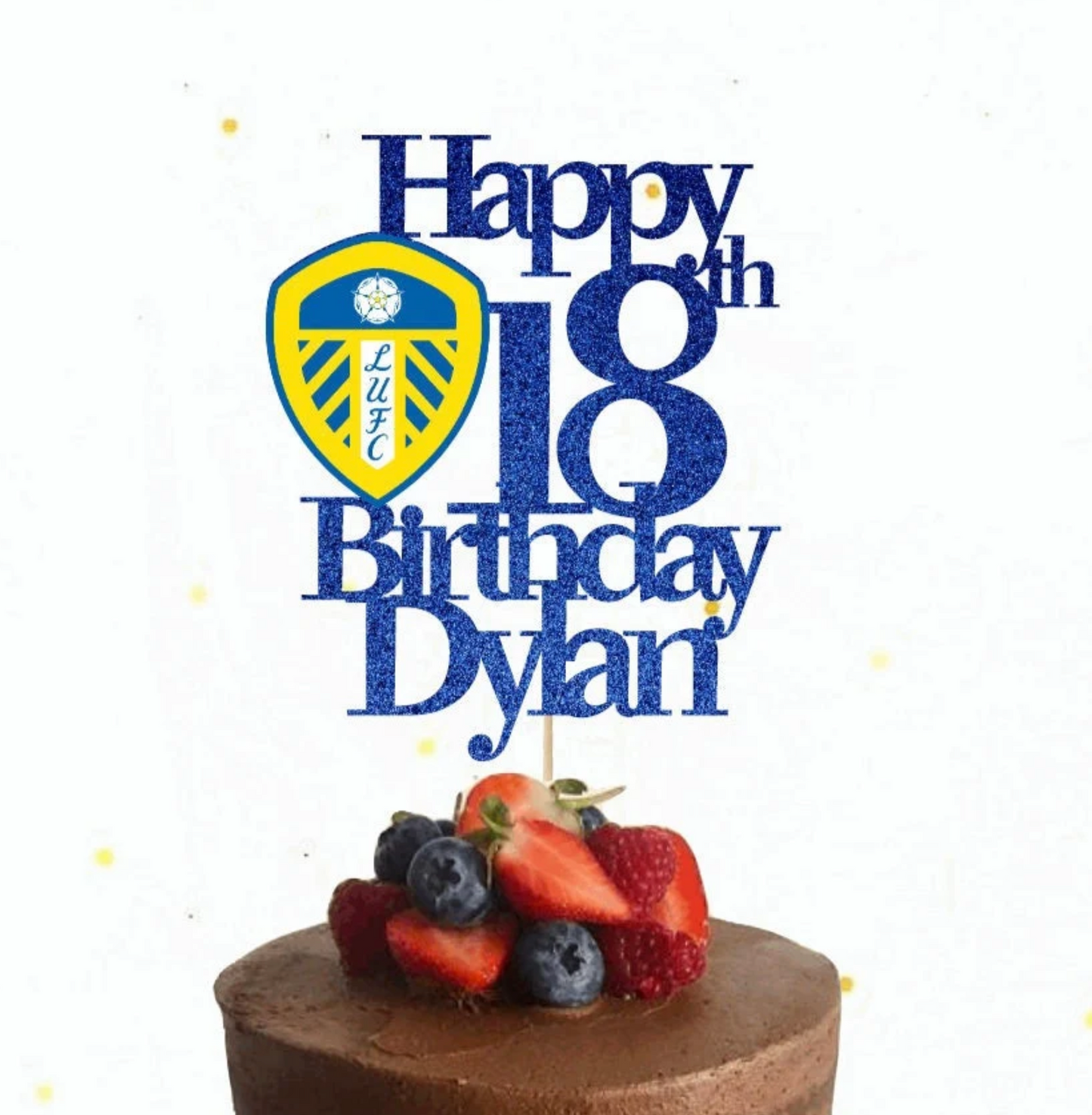 Leeds FC Cake Topper [Unofficial]