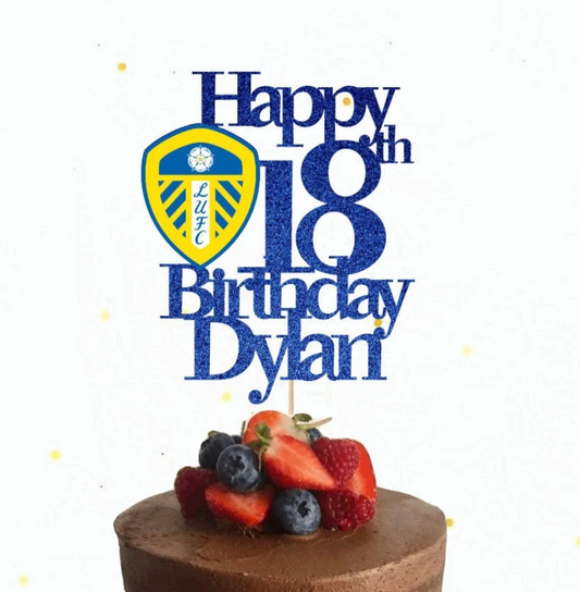 Leeds FC Cake Topper [Unofficial]
