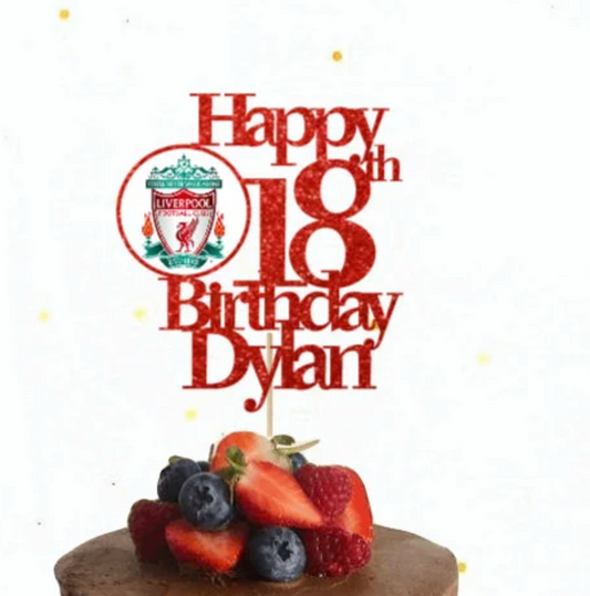 Liverpool FC Cake Topper [Unofficial]