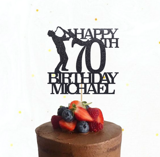Male Saxophone Cake Topper