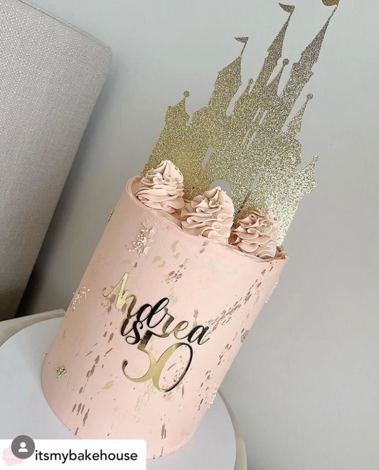 Princess Castle & Name/Age Charm
