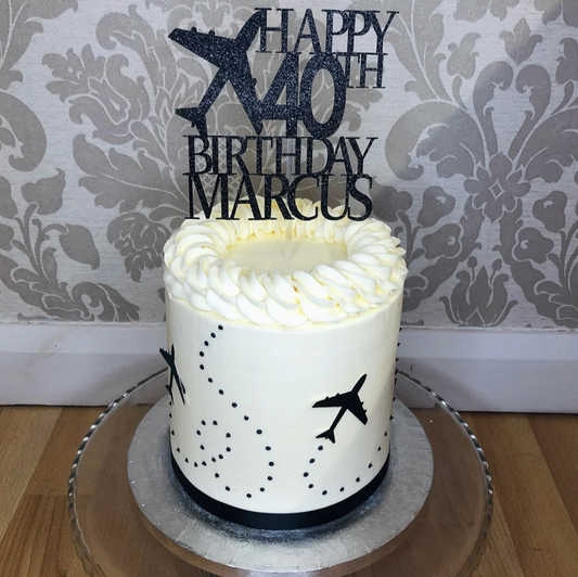 Plane Cake Topper