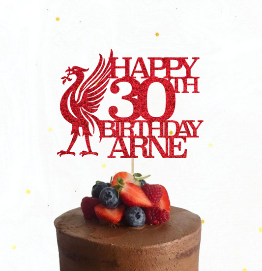 Liverpool FC - Liver Bird Cake Topper [Unofficial]
