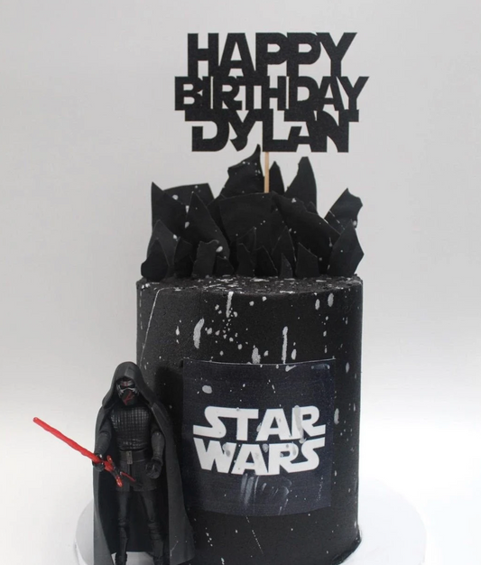 Star Wars Themed Cake Topper